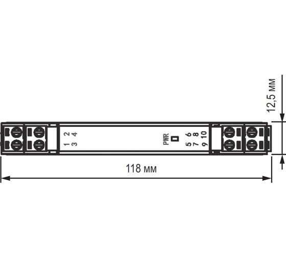 Преобразователь сигнала DKC DSI, 1 вход 4 20 мА, 2 выхода 4 20 мА 1 ШТ DSI A1 1211 DSI-A1-1211