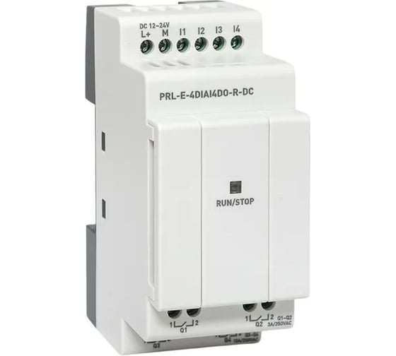 Модуль расширения дискретных и аналоговых сигналов EKF PRO-Relay 4DI/AI 4DO(R) DC PRL-E-4DIAI4DO-R-DC 1