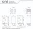 Реле интерфейсное ONI ORM-1 4C 24В DC с LED и тест. кнопкой (20шт/упак) ORM-1-4C-DC24V-L-B 2