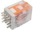 Реле интерфейсное ONI ORM-1 4C 220В AC с LED и тест. кнопкой (20шт/упак) ORM-1-4C-AC220V-L-B 2
