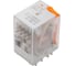 Реле интерфейсное ONI ORM-1 4C 220В AC с LED и тест. кнопкой (20шт/упак) ORM-1-4C-AC220V-L-B 4