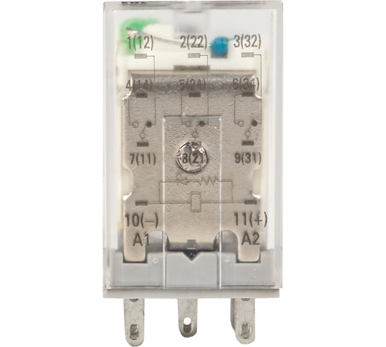 Промежуточное реле EKF RPA 22/3 6A 24В DC AVERES (20 шт.) rpa-22-3-24DC
