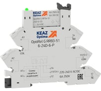 Релейный модуль КЭАЗ OptiRel G RM38-61-110-125U-6-P-CO-G 280995