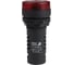 Зуммер с пульсирующим сигналом КЭАЗ OptiSignal Compact D22 C7-B-B4FL красный с подсветкой 24 В AC/DC 10 шт 362172 1
