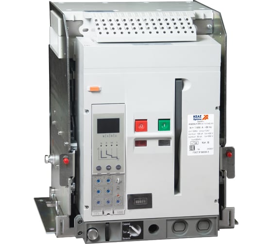 Выключатель автоматический КЭАЗ OptiMat A-1600-S1-3P-50-D-MR5.0-B-C2200-M2-P01-S2-03 275010 1