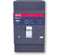 Автоматический выключатель KRASO KSL ВА88-35 3Р 125А 35кА KSL