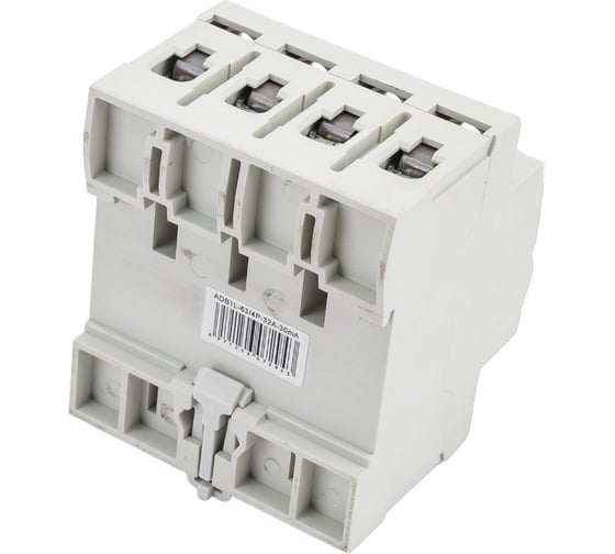 УЗО ANDELI ADB1L-63 4P 32A 30mA тип AC 6kA ADL03-020