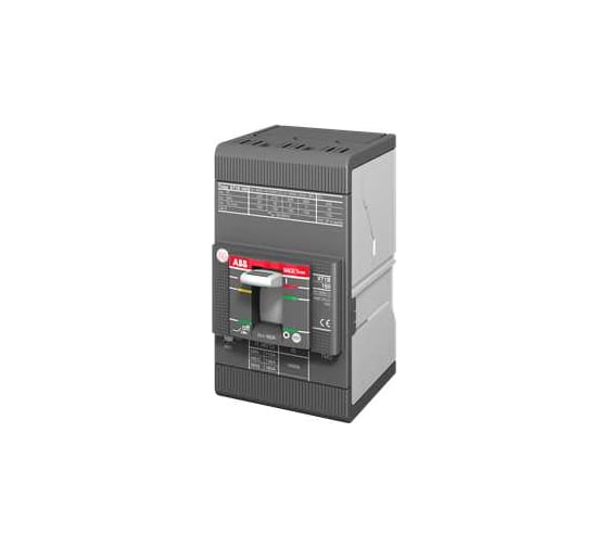 Силовой автоматический выключатель ABB 3-полюса, 3P, 18кА, 160А, XT1B 160 TMD 160-1600 F F, шт 1SDA066809R1