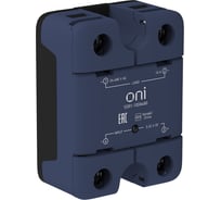 Реле твердотельное ONI SSR1 10А 3-32В DC 24-480В AC SSR1-10DA480