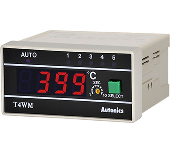Температурный индикатор Autonics T4WM-N3NP4C, 110/220В~, артикул A1500000575R 1