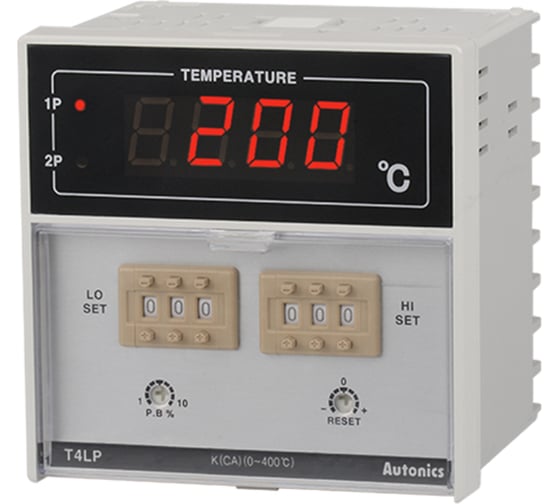 Температурный контроллер Autonics T4LP-B4SJ4C-N, 100-240В~, артикул A1500000547R 1