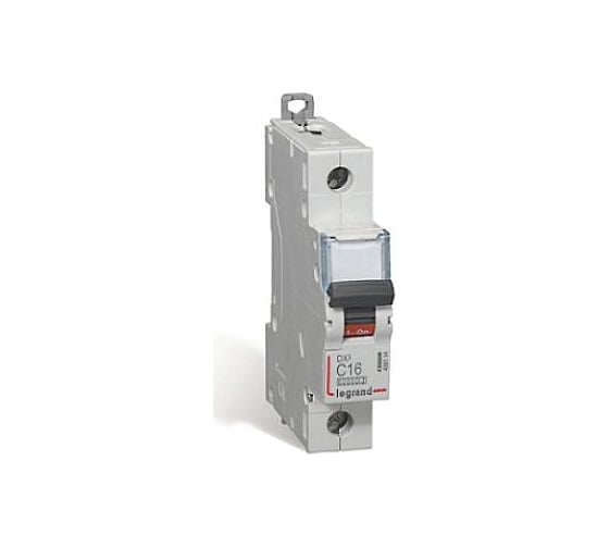 Автоматический выключатель Legrand DX³ 6000 - 10 кА - тип характеристики C - 1П - 230/400 В~ - 13 А - 1 модуль 407669