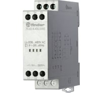 Контрольное реле Finder для 3-фазных сетей, обрыв/черед фаз, фиксированные регулировки 706284000000