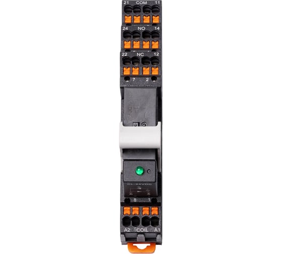 Двухконтактный релейный модуль CONTA CR-024-2FC-10, 15 ММ, 24VDC (упак 10 шт) 00-00013118