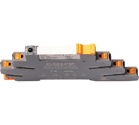 Одноконтактный релейный модуль CONTA CR-024-1FC-10, 6,2 М0М, 24VDC (упак 10 шт) 00-00013116