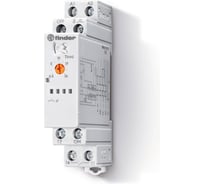Модульное многофункц. электронное импульсное реле Finder со сбросом, 1 но конт. 16а , 136182300000