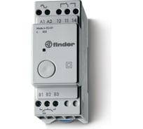Модульное электронное импульсное реле Finder, 1 CO конт. 16а /= 12в Ac/Dc, 130100120000