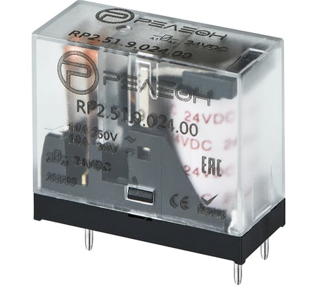 Промежуточное реле РЕЛЕОН 1 перекидной контакт 10А 24В DC RP251902400