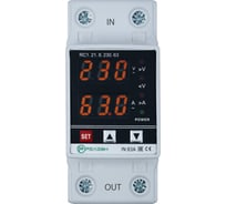 Реле контроля напряжения и тока Релеон, 230В AC; 63А, RC121823063