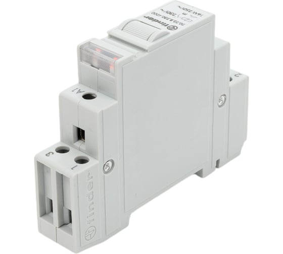 Модульное импульсное реле Finder 1НО + 1НЗ 16А, 230В AC, - AgSnO2, 202382304000