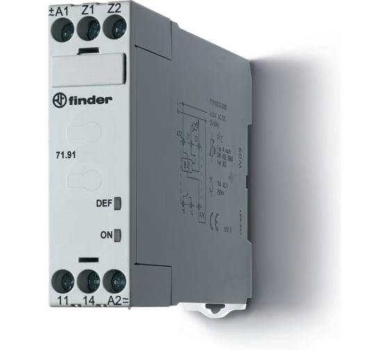 Термисторное реле Finder, 1НО контакт 10А, 230В AC, 719182300300 1