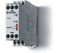 Термисторное реле Finder с памятью, 2 перекидных контакта 10А, = 24В AC/DC, 719200240001