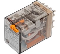 Промежуточное реле Finder 4 перекидных контакта 7А, 110В AC, 553481100040