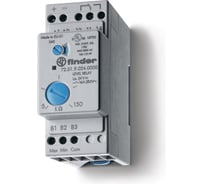 Реле контроля жидкости Finder функц наполнения или дренаж, задерж 0, 5-7сек., чувствит, 720190240000
