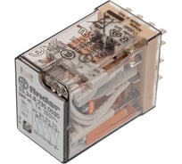 Промежуточное реле Finder 4 перекидных контакта 7А, 230В AC, 553482300030