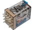Промежуточное реле Finder 4 перекидных контакта 7А, = 220В DC, 553492200040 2