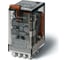 Промежуточное реле Finder 4 перекидных контакта 7А, = 220В DC, 553492200020 1