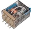 Промежуточное реле Finder 2 перекидных контакта 10А, = 24В DC, 553290240040 2