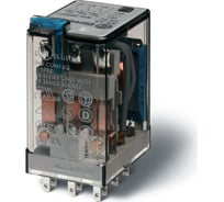 Промежуточное реле Finder 3 перекидных контакта 10А, 230В AC, 553382300050