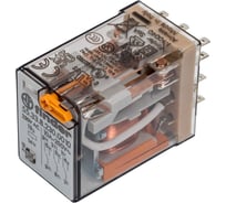 Промежуточное реле Finder 3 перекидных контакта 10А, 230В AC, 553382300010