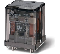 Силовое реле Finder для печатного монтажа, 3НО контакта, зазор 3мм. 16А, = 24В DC, 622390240300PAS