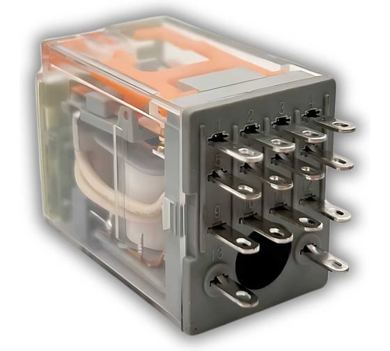 Промежуточные реле DELTAKIP серии DK-RP (405.ALTU, 4 конт., 110V AC, 5A) (уп.10шт) DK-K0000001.1_10