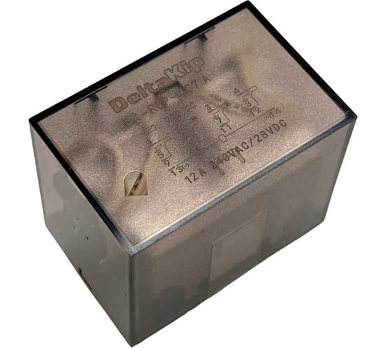 Промежуточные реле DELTAKIP серии DK-REP (407.A, 4 конт., 220V AC, 12A) (уп.10шт) DK-K0000057_10