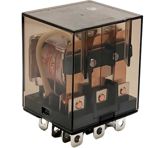 Промежуточные реле DELTAKIP серии DK-REP (307.A, 3 конт., 220V AC, 12A) (уп.10шт) DK-K0000064_10