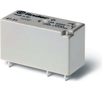 Низкопрофильное реле Finder 1 перекидной контакт 12А, = 24В DC, - герметичное, 413190240010