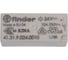 Низкопрофильное реле Finder 1 перекидной контакт 12А, = 24В DC, - герметичное, 413190240010 5