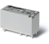 Низкопрофильное реле Finder 1 перекидной контакт 16А, = 12В DC, - герметичное, 416190120010