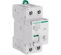 Автоматический выключатель дифференциального тока (АВДТ) Systeme Electric Systeme9 1 P+N, хар-ка B, 16 A, 6 kA, 100 мА, Тип-A, 230 В S9D47616