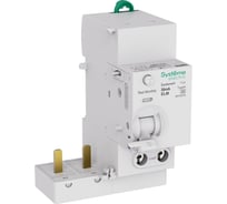 Блок дифференциального тока (БДТ) Systeme Electric Systeme9 63 A, 2 P, 30 мА, тип-A, 230 В S9V22263