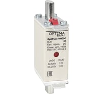Вставка плавкая КЭАЗ OptiFuse NH00C-63-gG-УХЛ3 3шт 374917