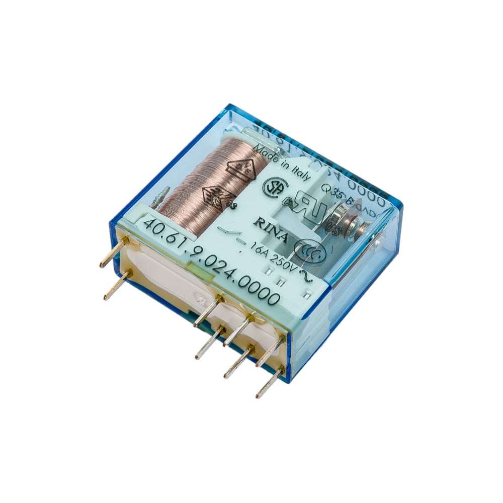 Миниатюрное реле Finder 1 перекидной контакт 16А, = 24В DC ...