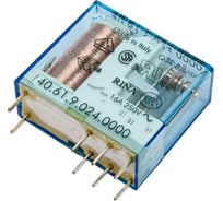 Миниатюрное реле Finder 1 перекидной контакт 16А, = 24В DC, 406190240000