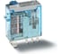 Миниатюрное промышленное реле Finder 1 CO конт. 16а, 24в Ac, подключение через fAston, 466180240040 1