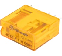 Миниатюрное реле Finder 2 перекидных контакта 8А, 110В AC, 405281100000