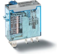 Миниатюрное промышленное реле Finder 1 CO конт. 16а, = 110в Dc, подключение через fAston, 466191100040