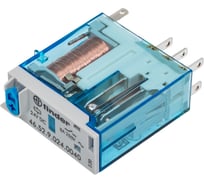 Миниатюрное промышленное реле Finder 2 перекидных контакта 8А, = 24В DC, 465290240040